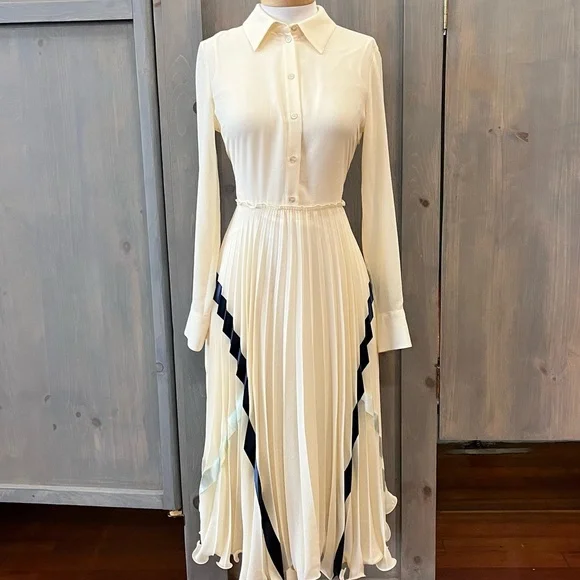 see by chloe pleated dress See By Chloe | Dresses | See By Chloe Pleated Shirt Dress